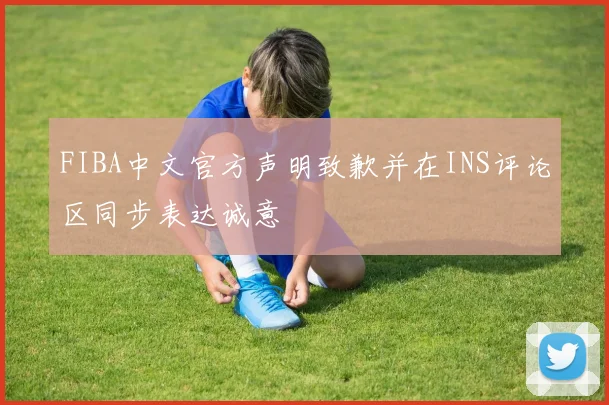 FIBA中文官方声明致歉并在INS评论区同步表达诚意